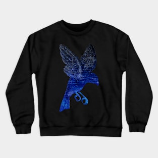 starry bird in flight Crewneck Sweatshirt